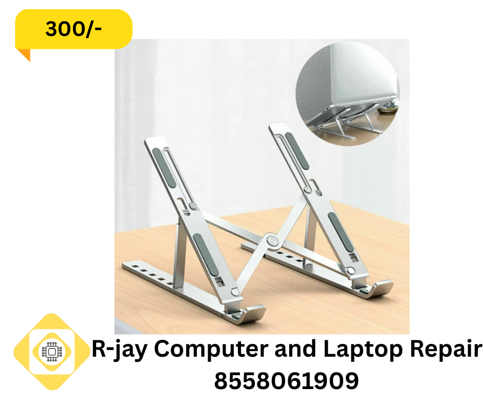 Foldable Metal Laptop Stand | R-Jay Computer Kharar