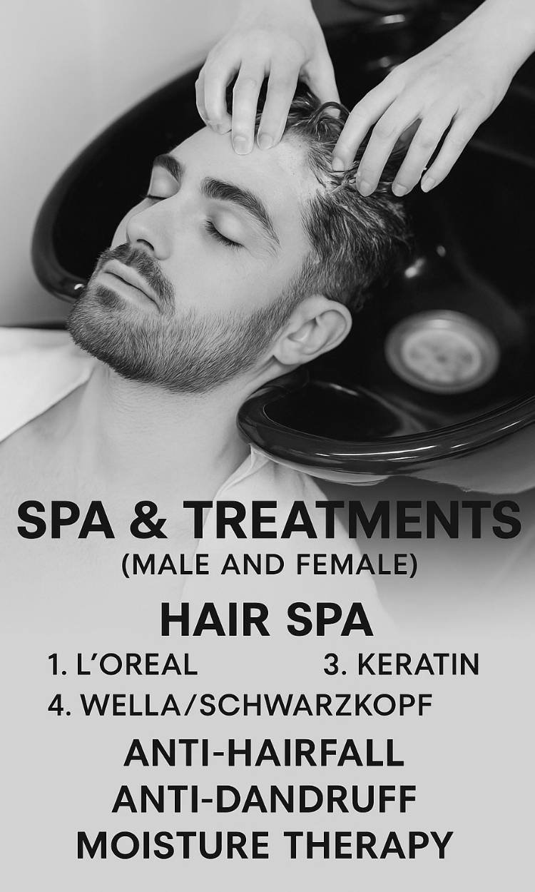 SPA & TREATMENTS (MALE AND FEMALE)
