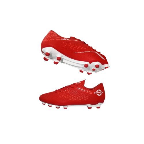 NIVIA Nitro Football Studs  Shoes (Red)