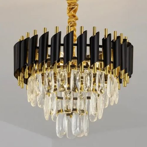 400mm Black And Gold Chandelier