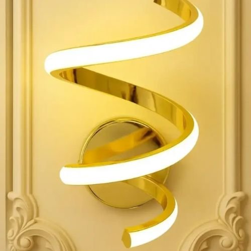 Led Spiral Wall Light