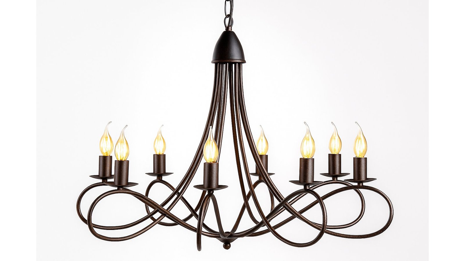Elysia Rustic Iron Chandelier