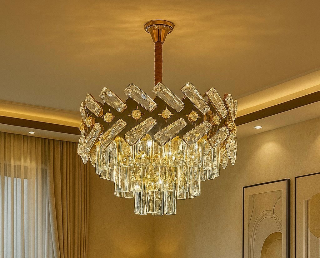 Crystal Crown Modern Chandelier (500 mm)