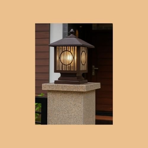 Classic Circle Frame Gate Light