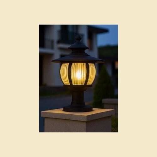 Radiant Globe Gate Light