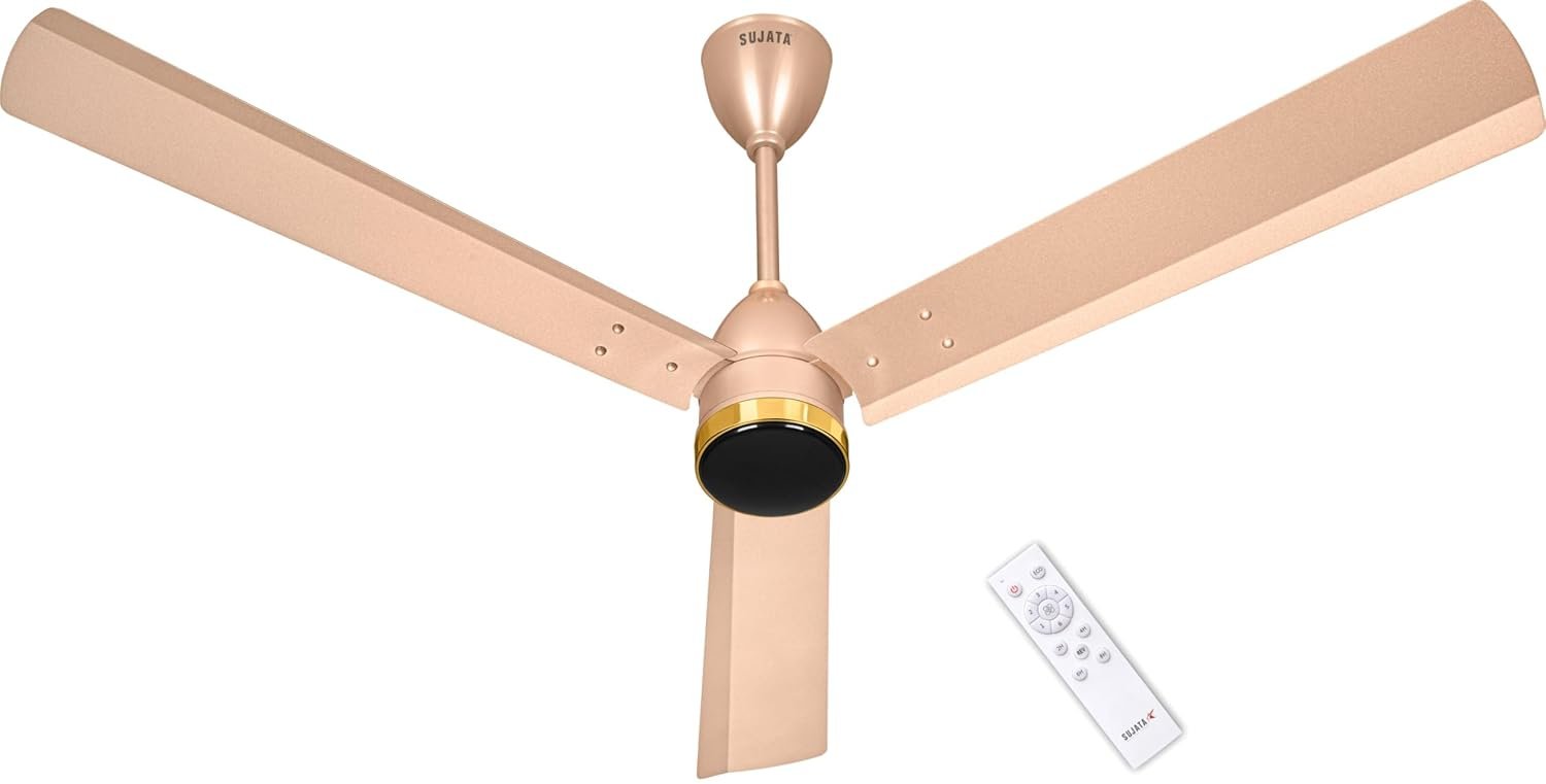 SUJATA SLIM AIR 1200MM CEILING FAN TOPAZ GOLD