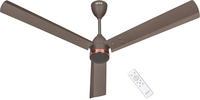 SUJATA SLIM AIR 1200MM CEILING FAN SMOKE BROWN COPPER
