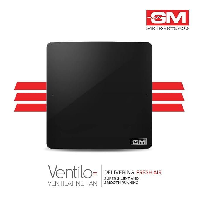 GM Ventilo Black Ventilating Fan