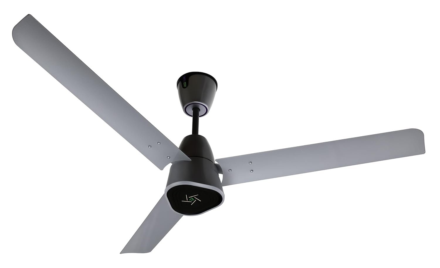 Ecolink AiroGeometry BLDC Ceiling Fan with Remote Control Silver Mist